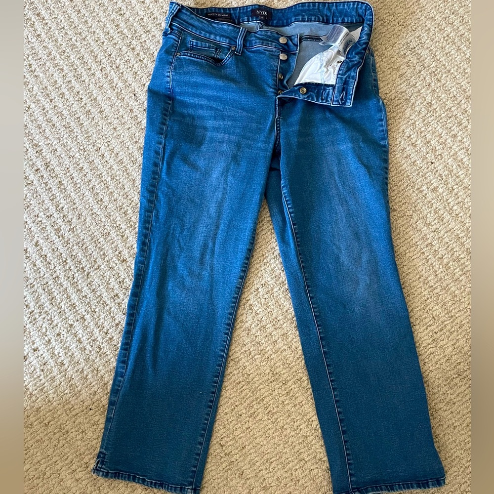 NYDJ Marilyn Straight Ankle Jeans